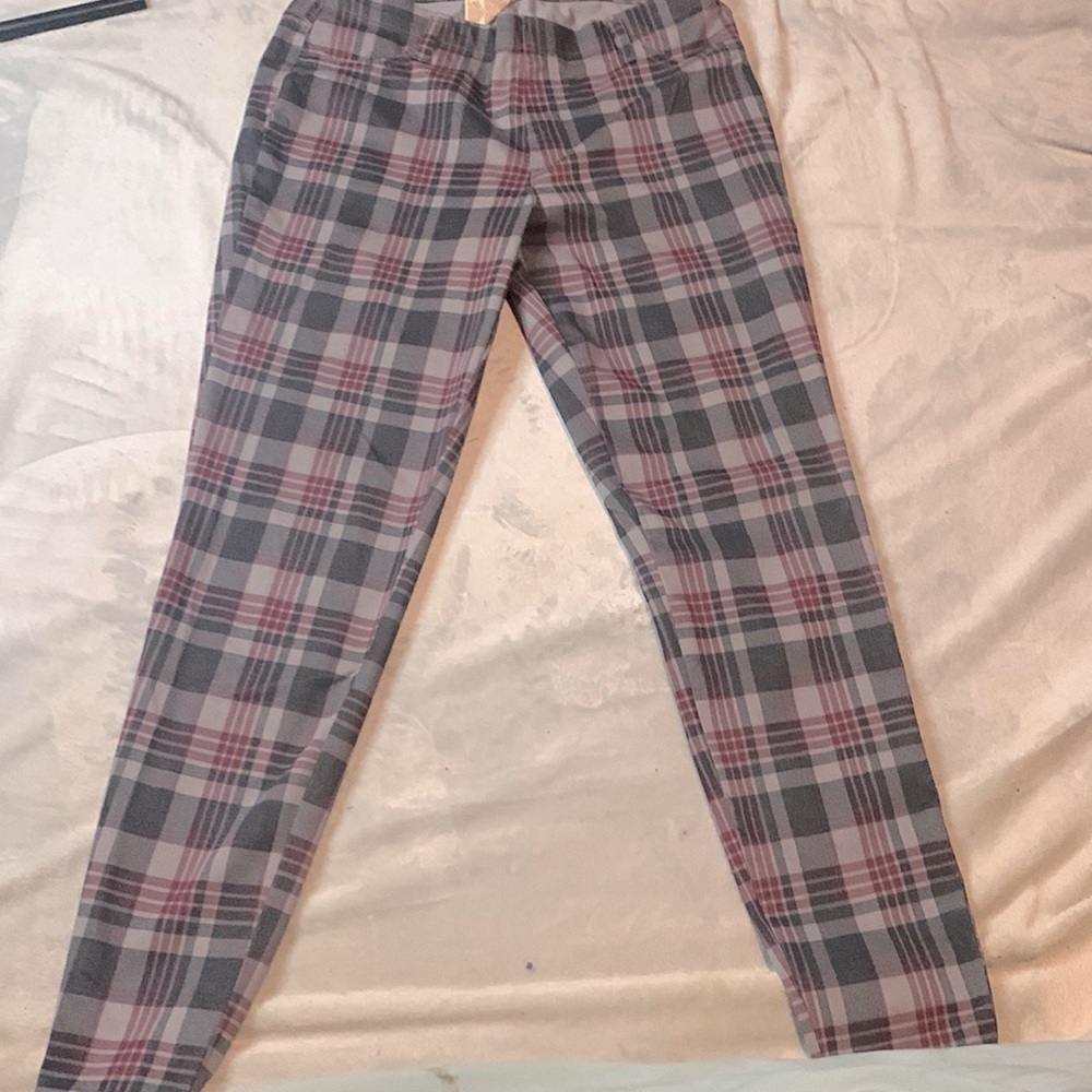 Plaid pants